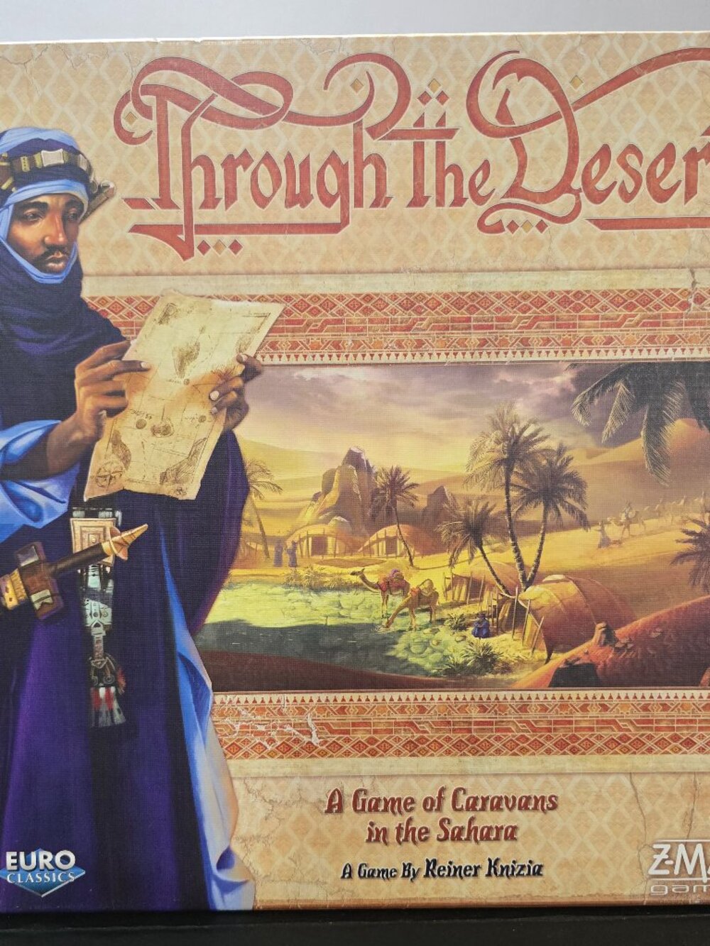 Through the Desert Board 2017 Game Z-Man Games